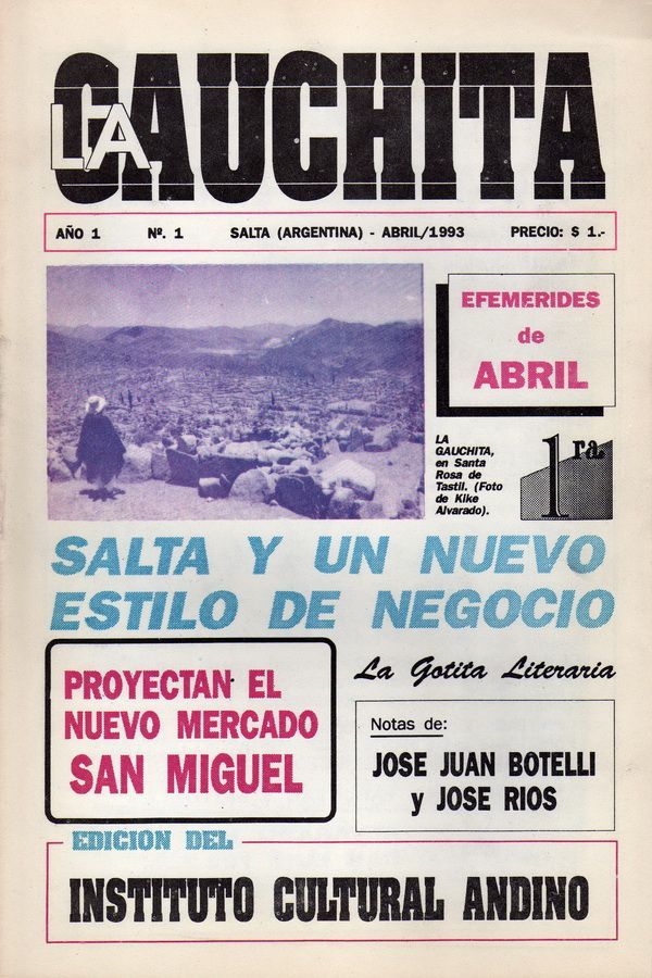 Portada de La Gauchita Nº01