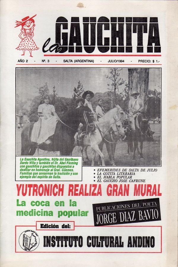 Portada de La Gauchita Nº03