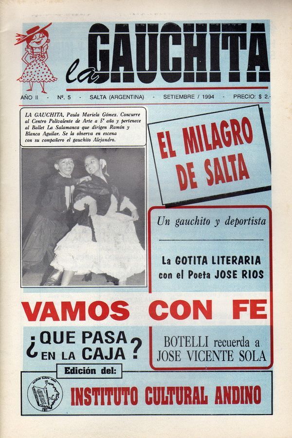 Portada de La Gauchita Nº05