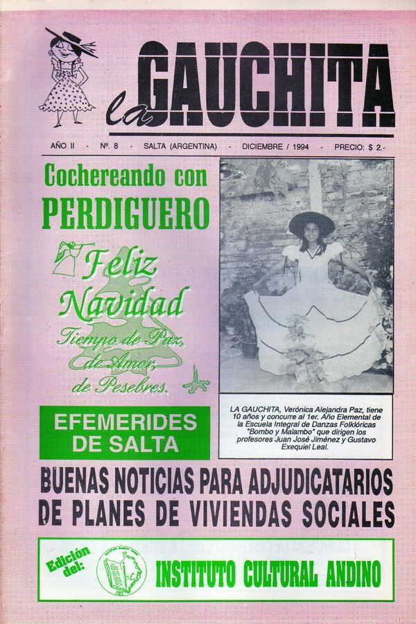 Portada de La Gauchita Nº08