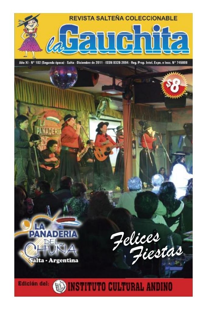 Portada de La Gauchita Nº102
