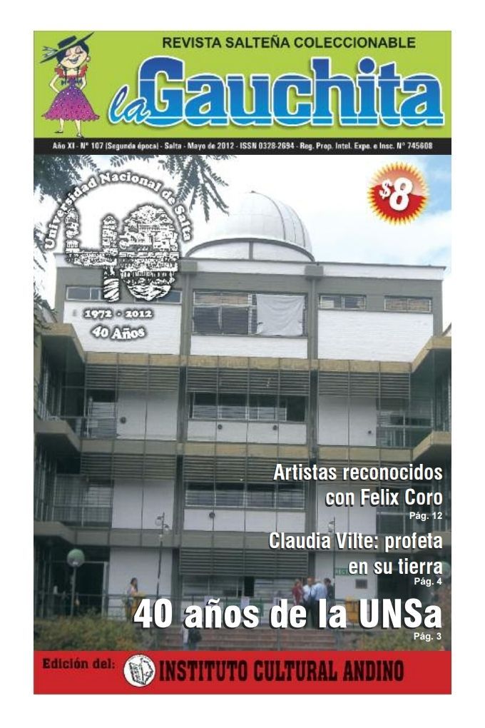 Portada de La Gauchita Nº107