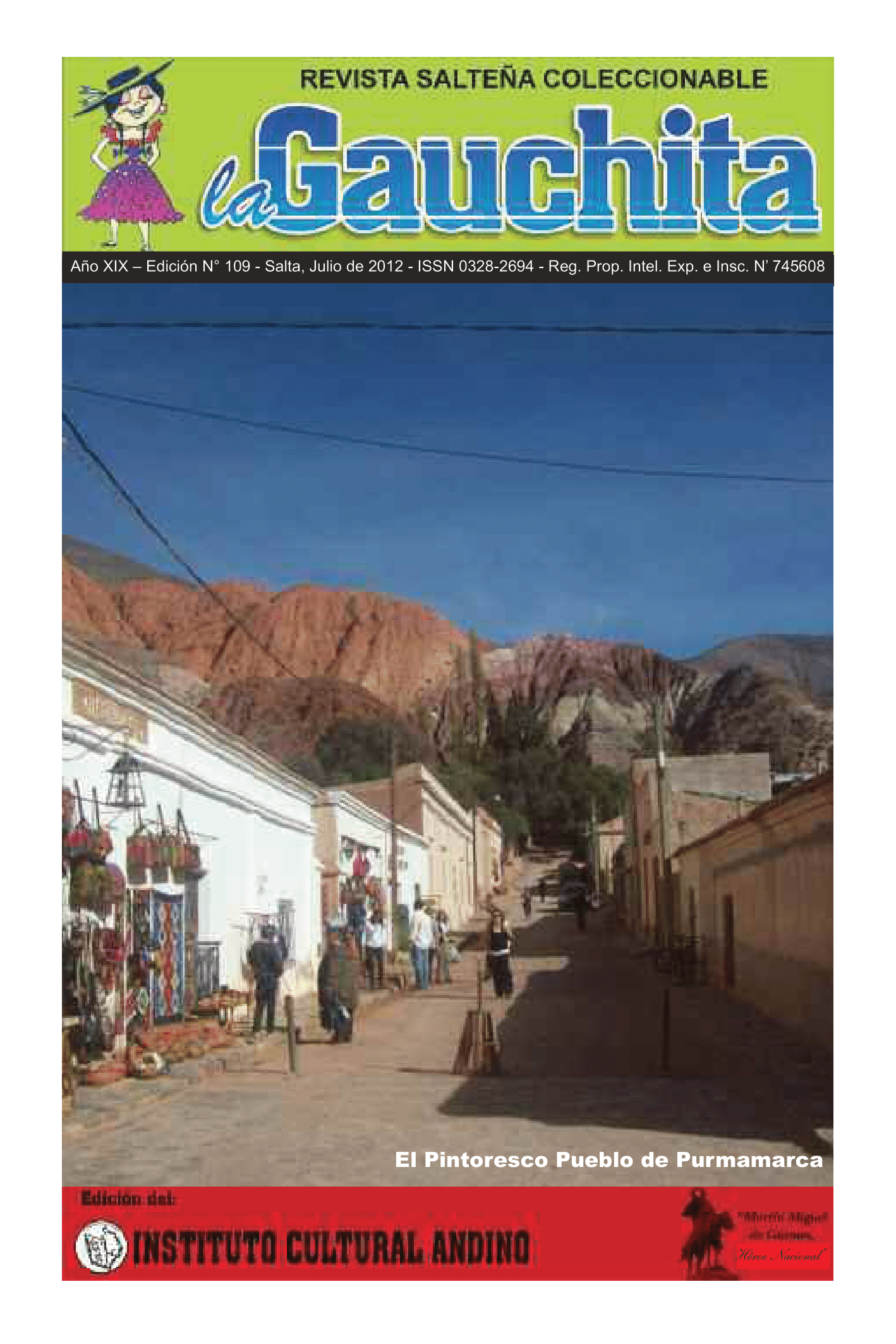 Portada de La Gauchita Nº109