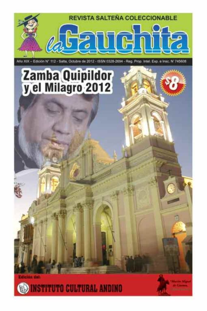 Portada de La Gauchita Nº112