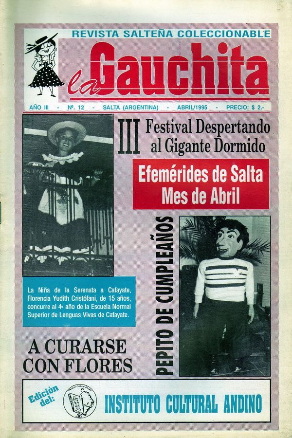 Portada de La Gauchita Nº12