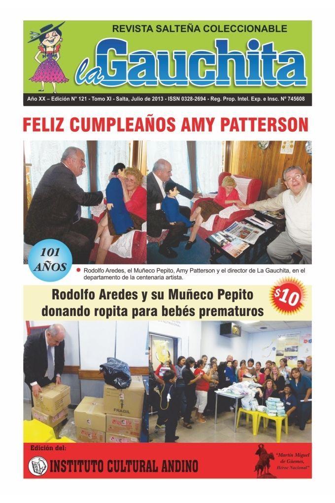 Portada de La Gauchita Nº121