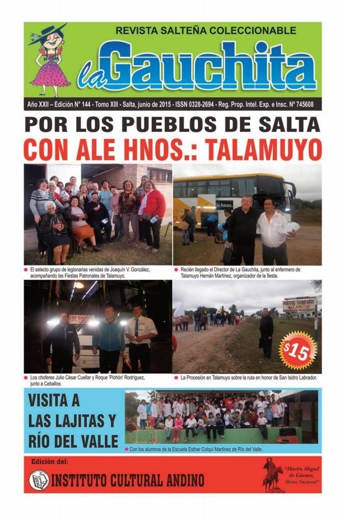 Portada de La Gauchita Nº144
