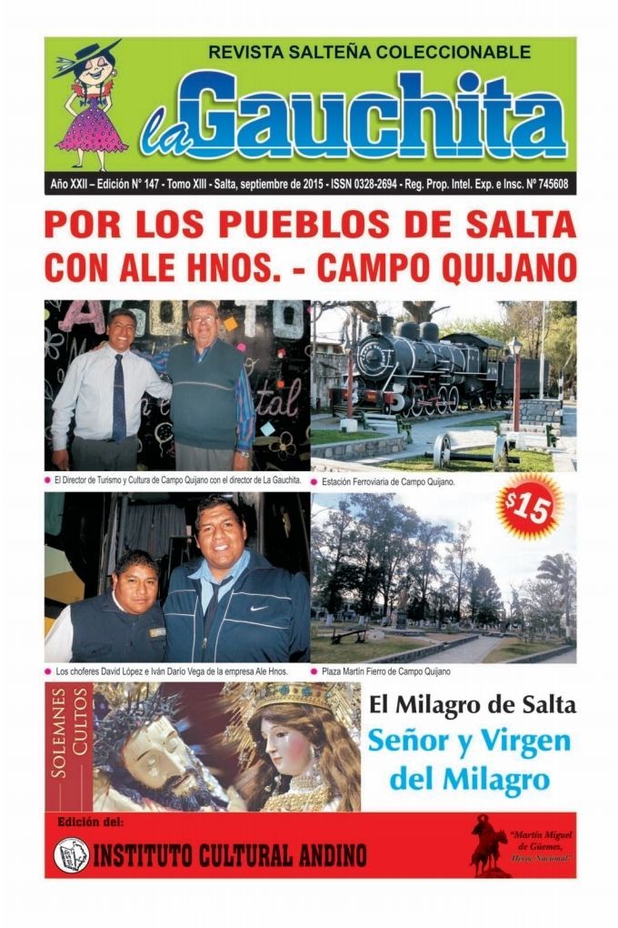 Portada de La Gauchita Nº147