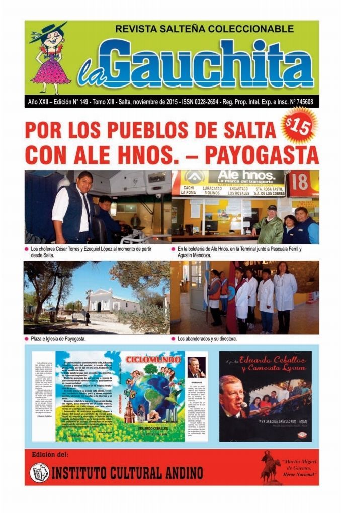 Portada de La Gauchita Nº149