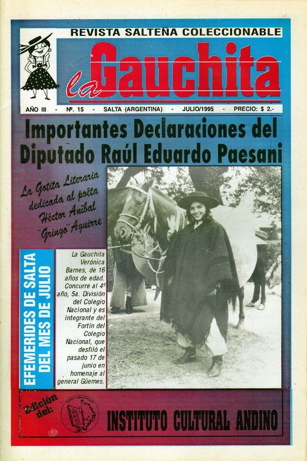 Portada de La Gauchita Nº15