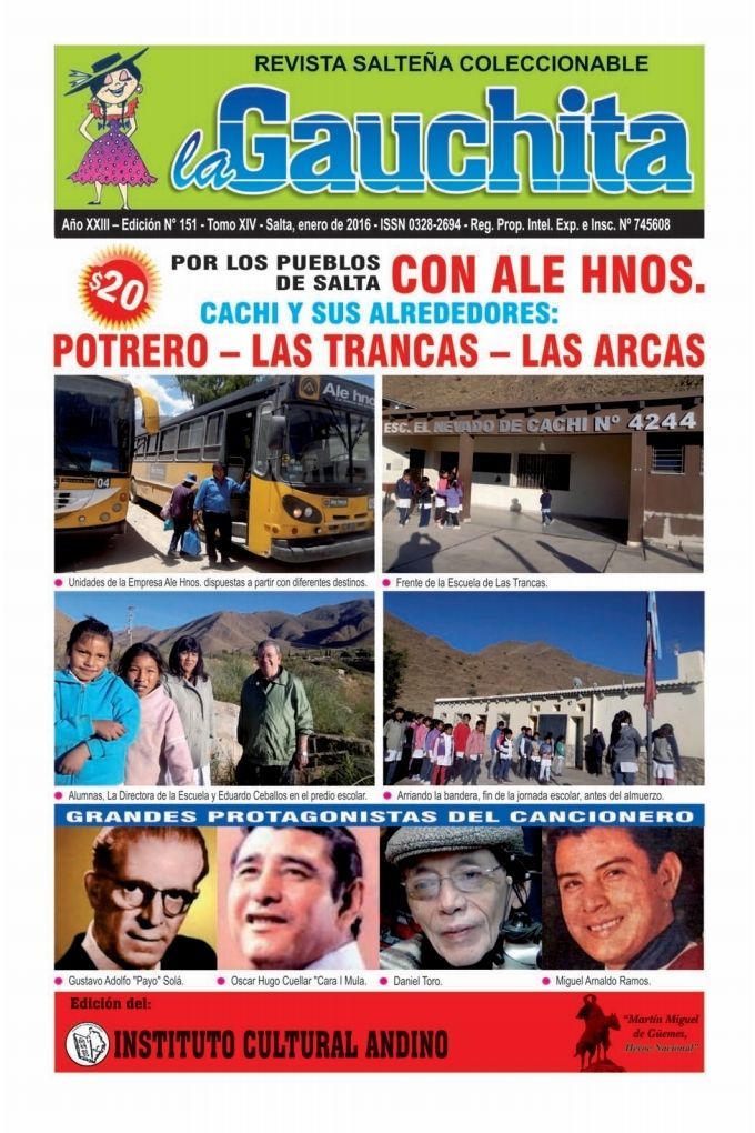 Portada de La Gauchita Nº151