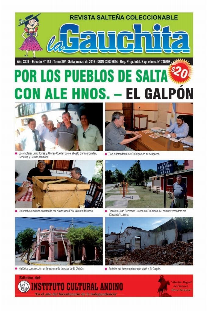 Portada de La Gauchita Nº153