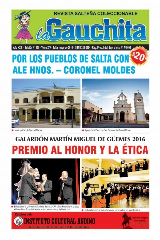 Portada de La Gauchita Nº155
