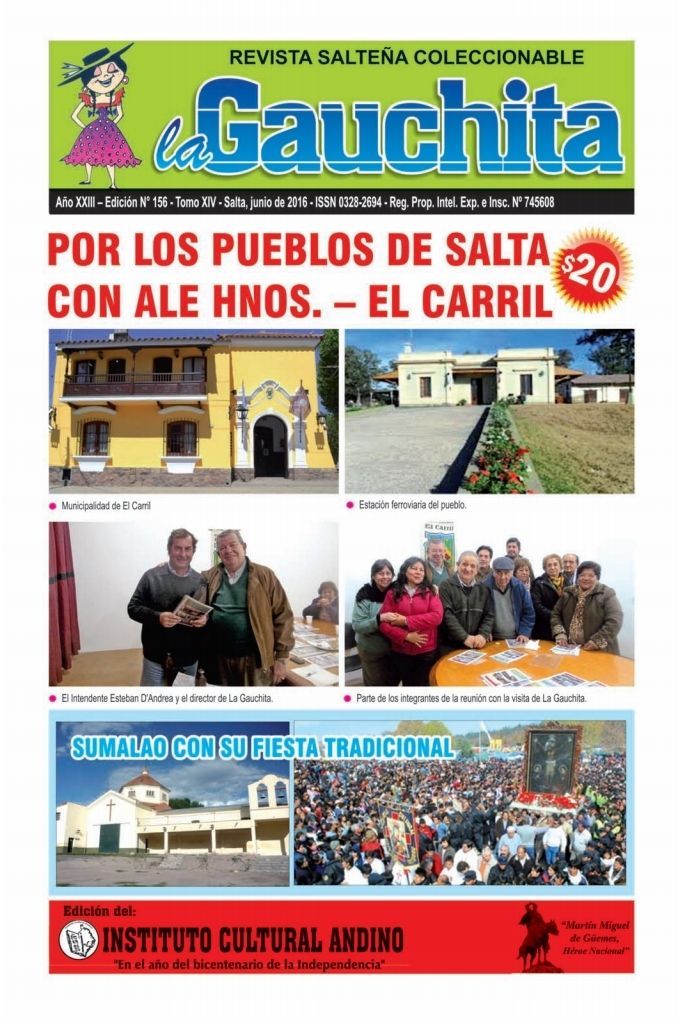 Portada de La Gauchita Nº156