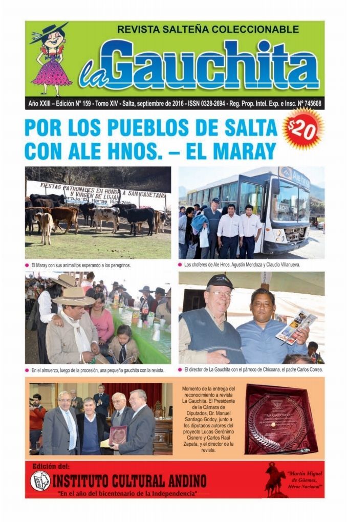 Portada de La Gauchita Nº159