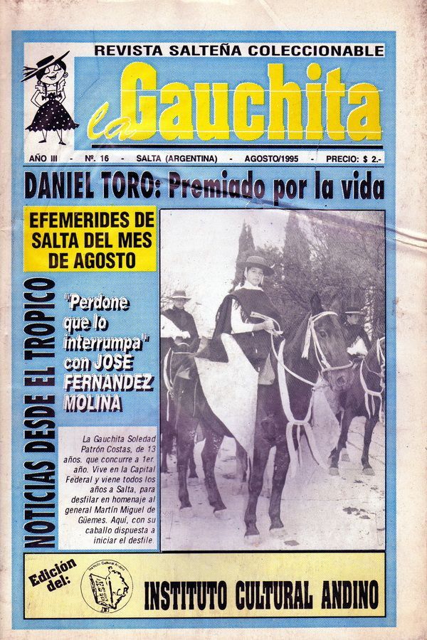 Portada de La Gauchita Nº16
