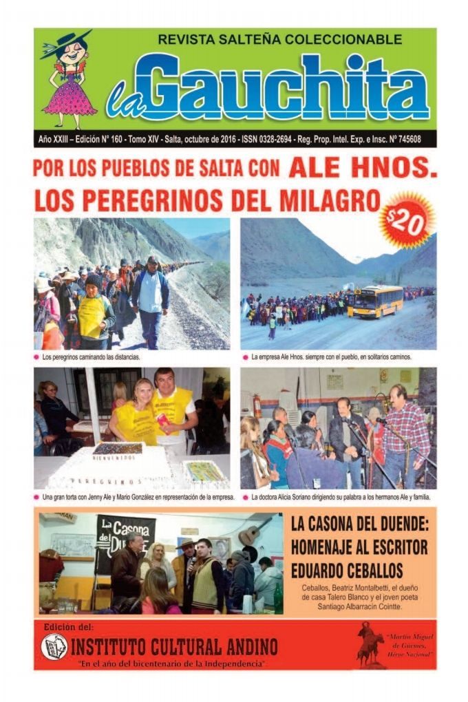 Portada de La Gauchita Nº160
