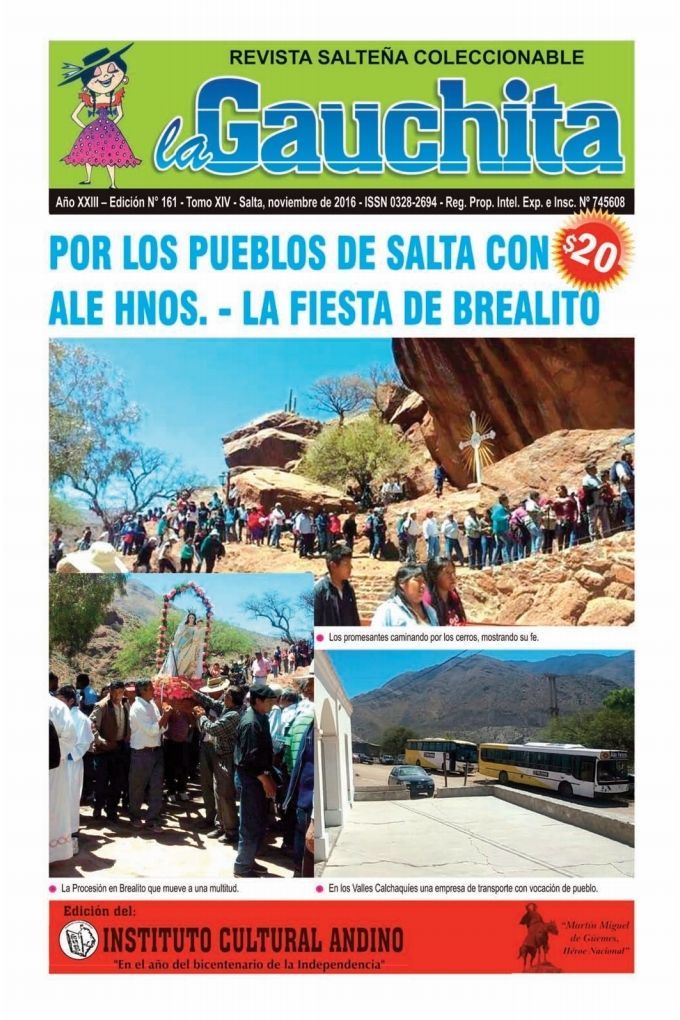 Portada de La Gauchita Nº161