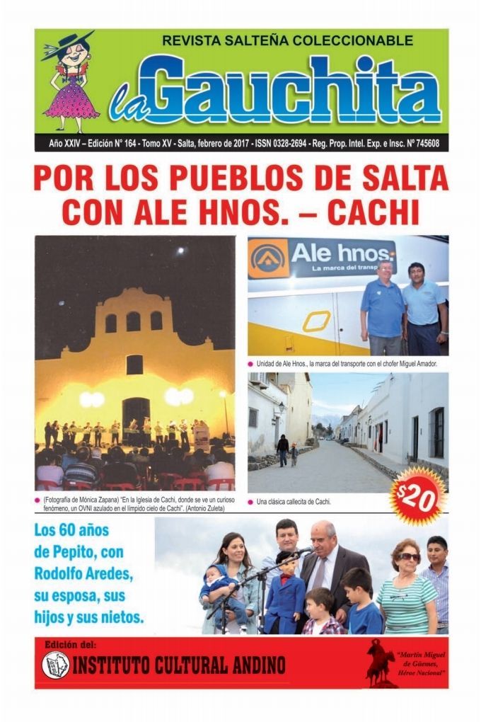 Portada de La Gauchita Nº164