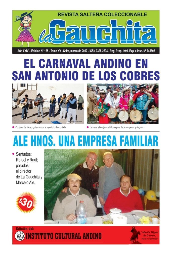 Portada de La Gauchita Nº165