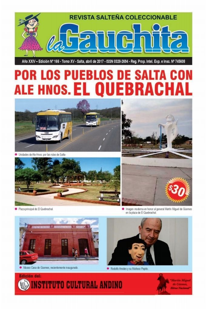 Portada de La Gauchita Nº166