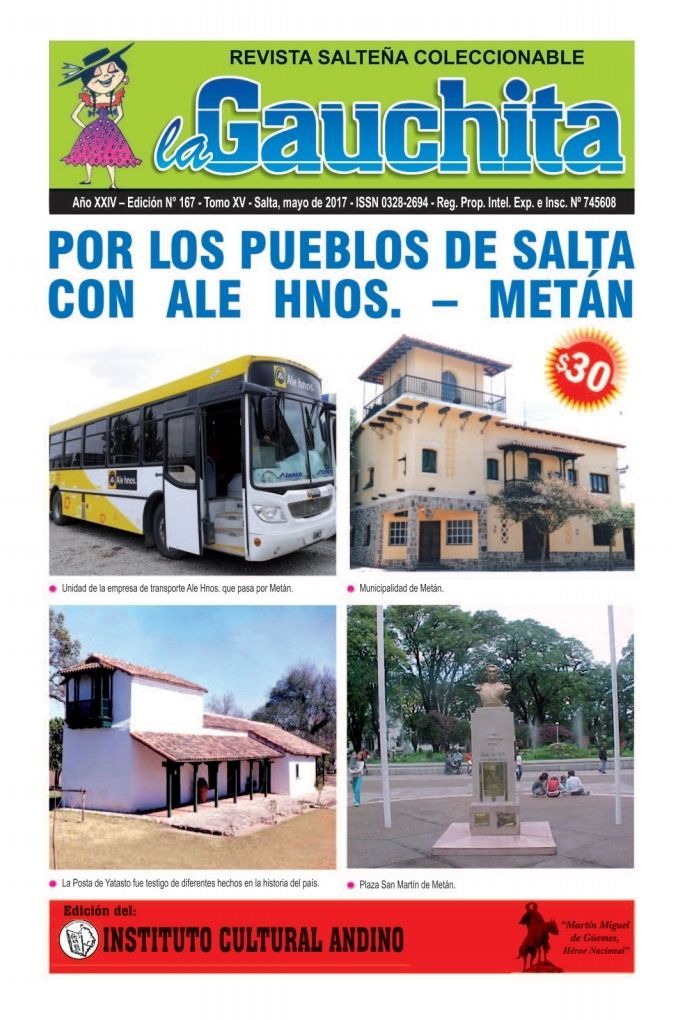 Portada de La Gauchita Nº167