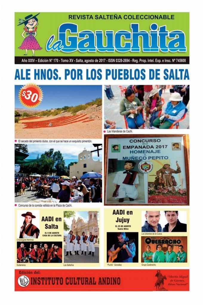 Portada de La Gauchita Nº170