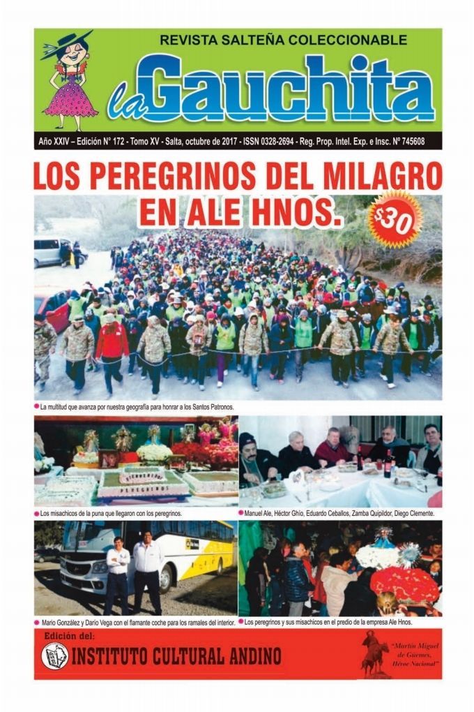 Portada de La Gauchita Nº172