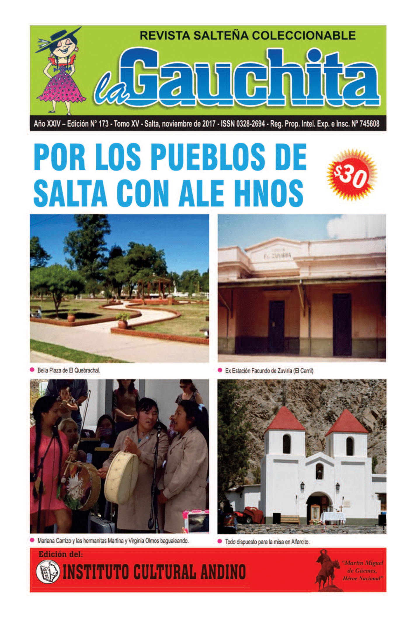Portada de La Gauchita Nº173