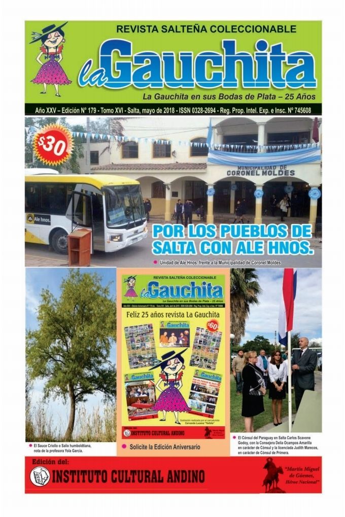 Portada de La Gauchita Nº179