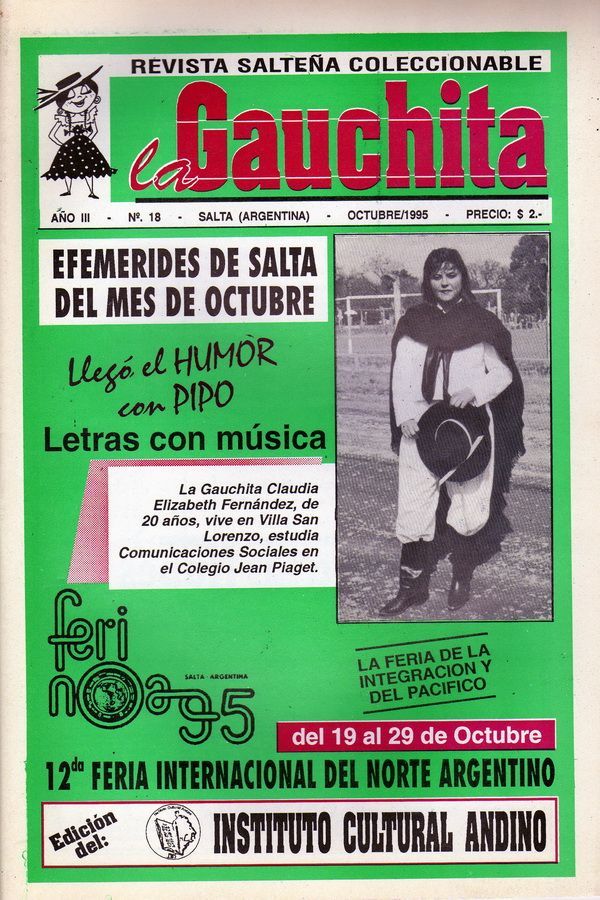 Portada de La Gauchita Nº18