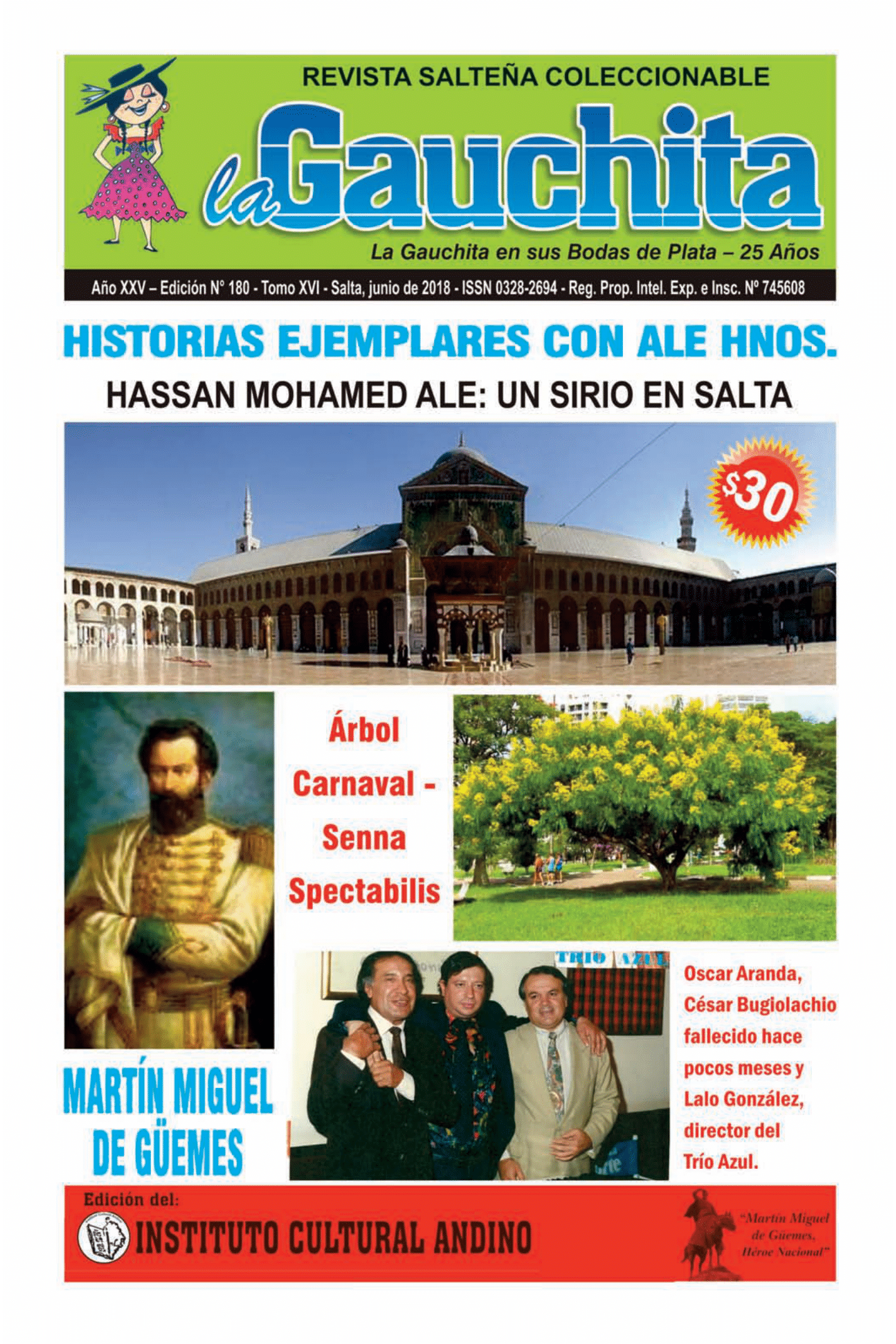 Portada de La Gauchita Nº180