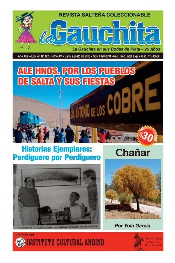 Portada de La Gauchita Nº182