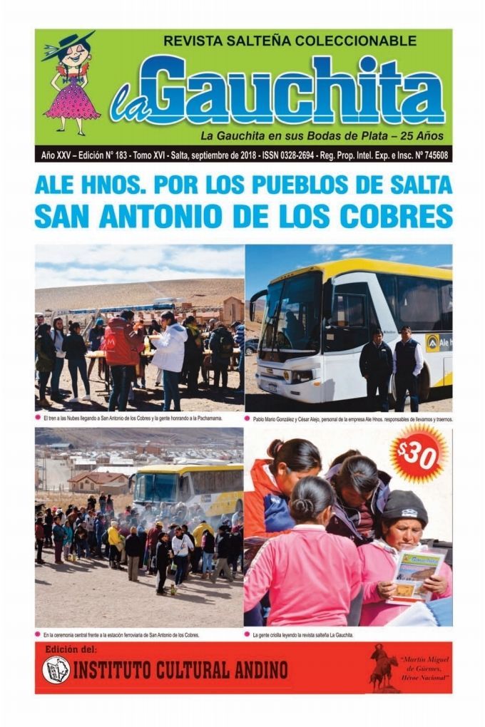 Portada de La Gauchita Nº183