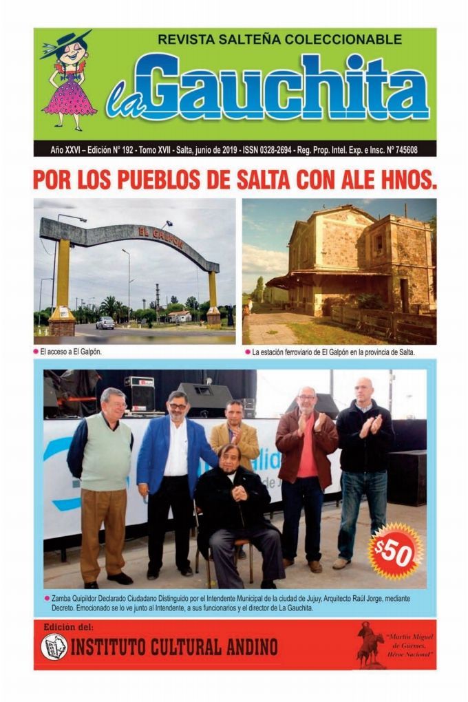 Portada de La Gauchita Nº192