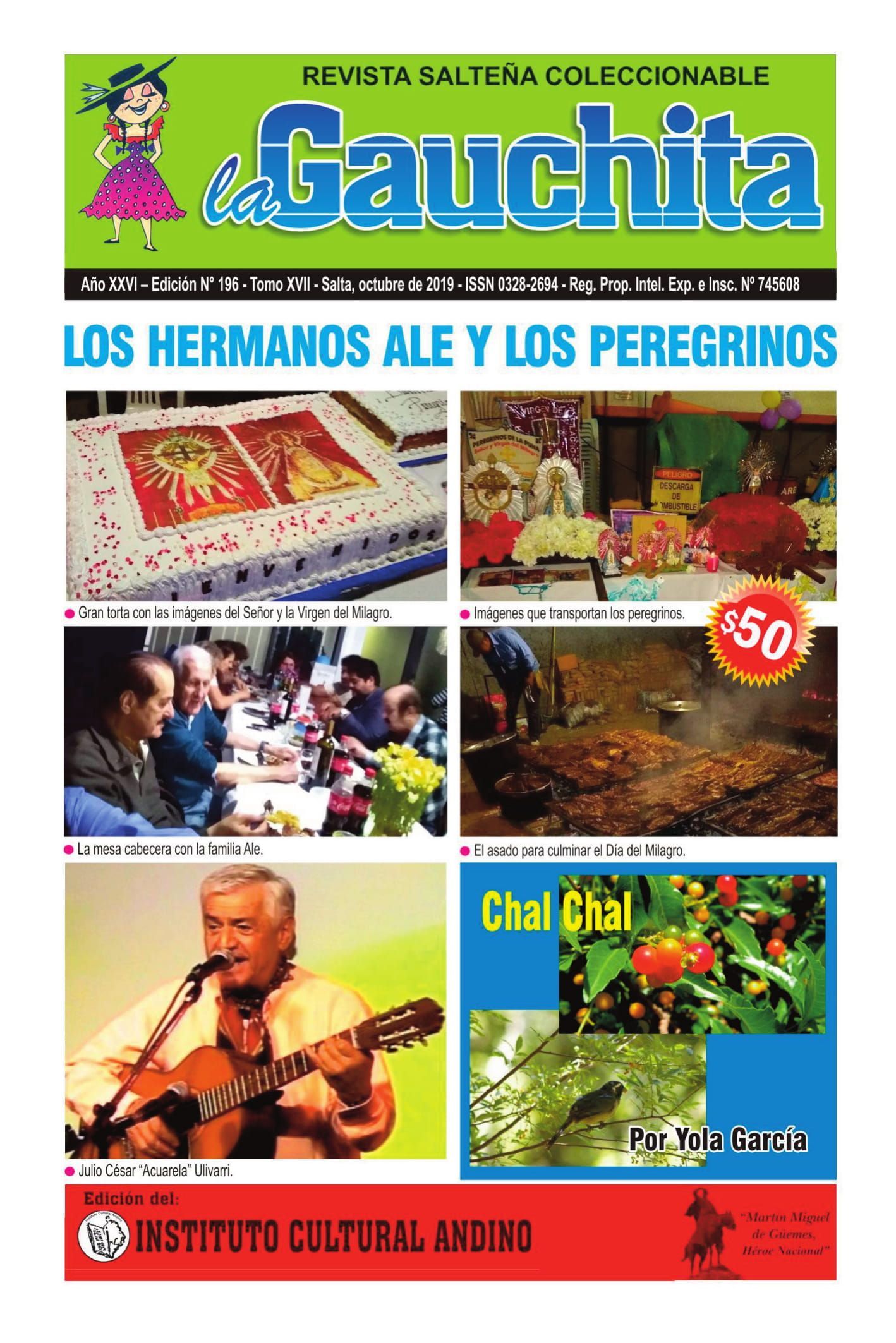 Portada de La Gauchita Nº196
