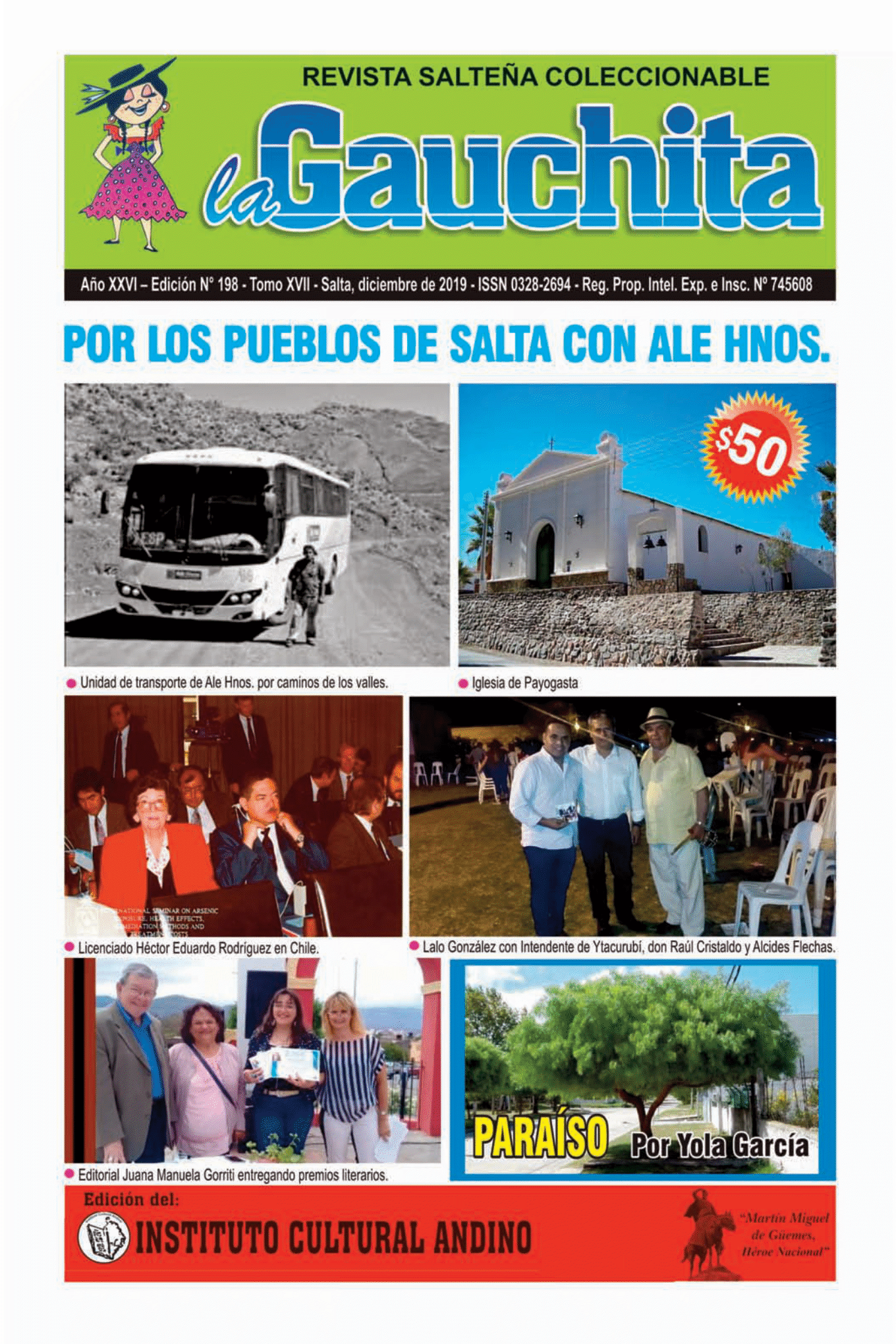 Portada de La Gauchita Nº198