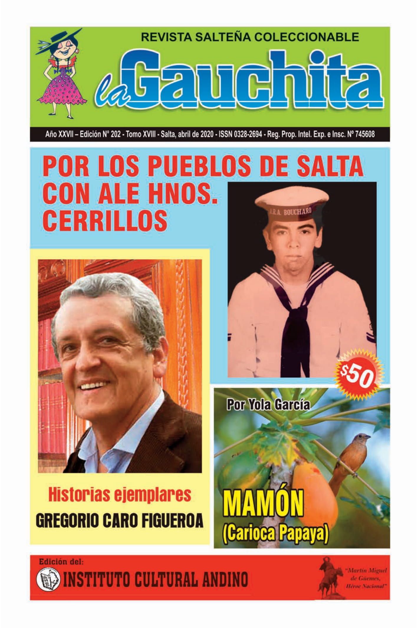 Portada de La Gauchita Nº202