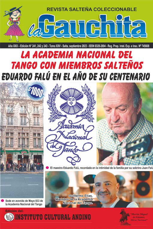 Portada de La Gauchita Nº241-242-243