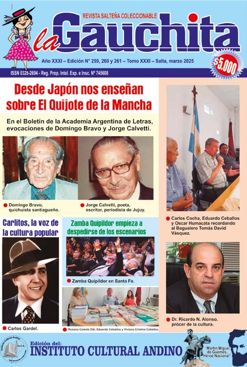 Portada de La Gauchita Nº259-260-261