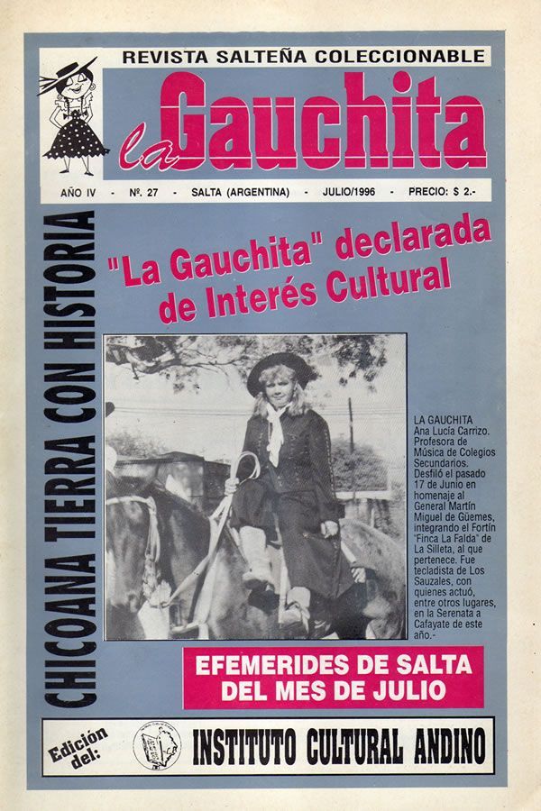 Portada de La Gauchita Nº27