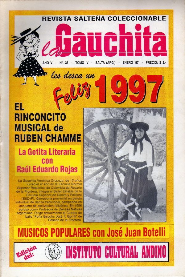 Portada de La Gauchita Nº33