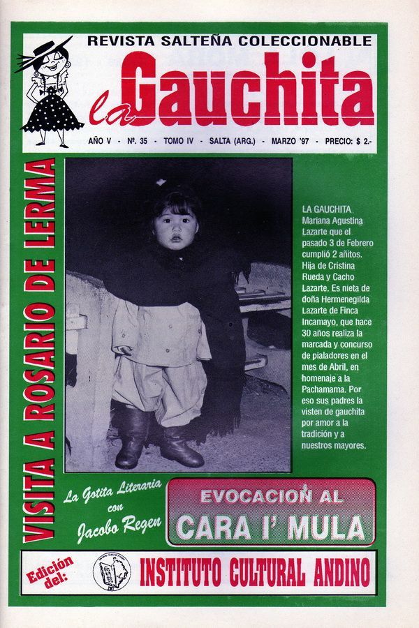 Portada de La Gauchita Nº35