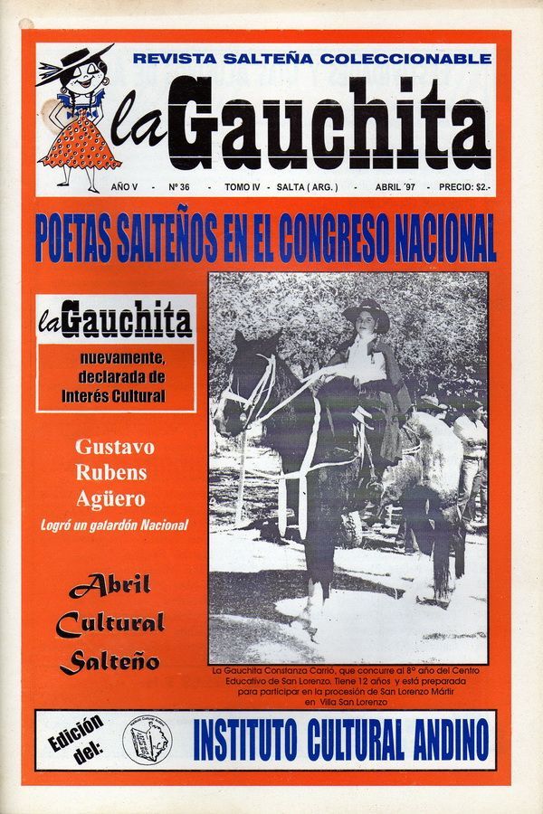 Portada de La Gauchita Nº36