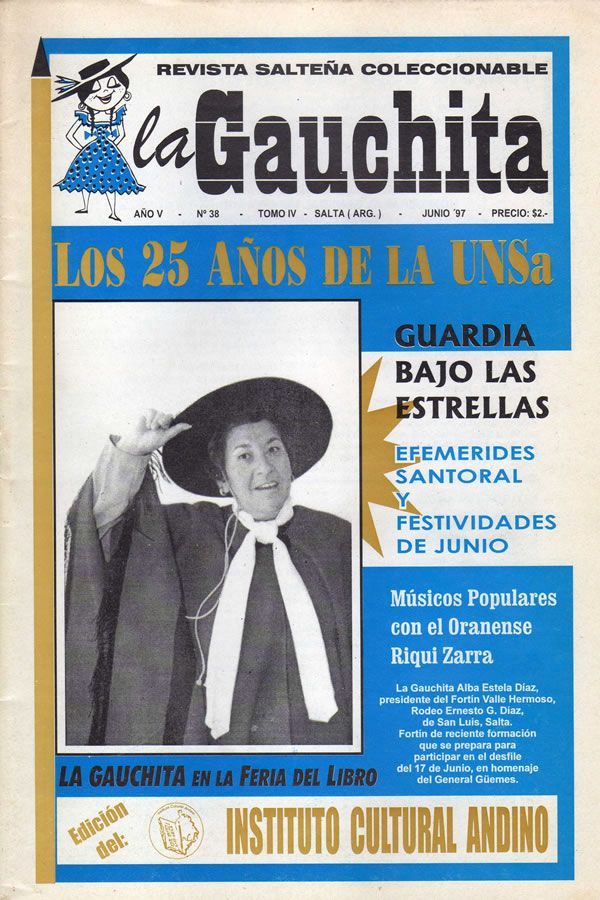 Portada de La Gauchita Nº38