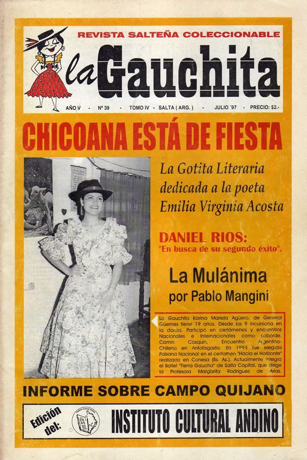 Portada de La Gauchita Nº39