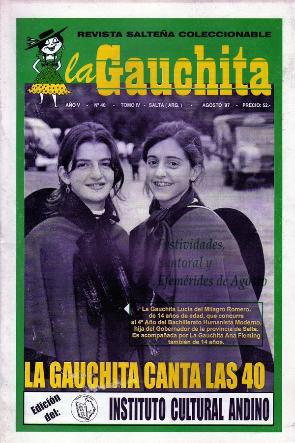 Portada de La Gauchita Nº40