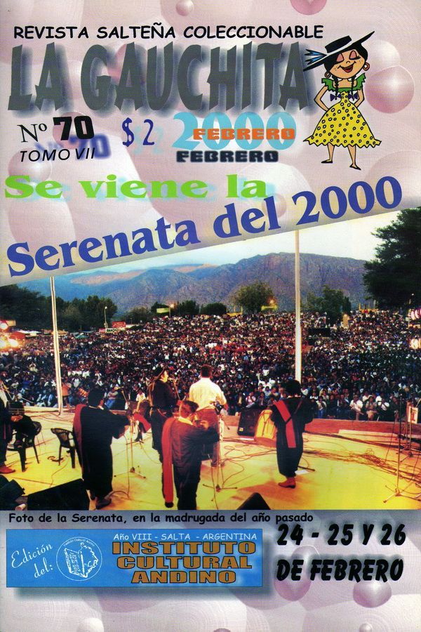 Portada de La Gauchita Nº70