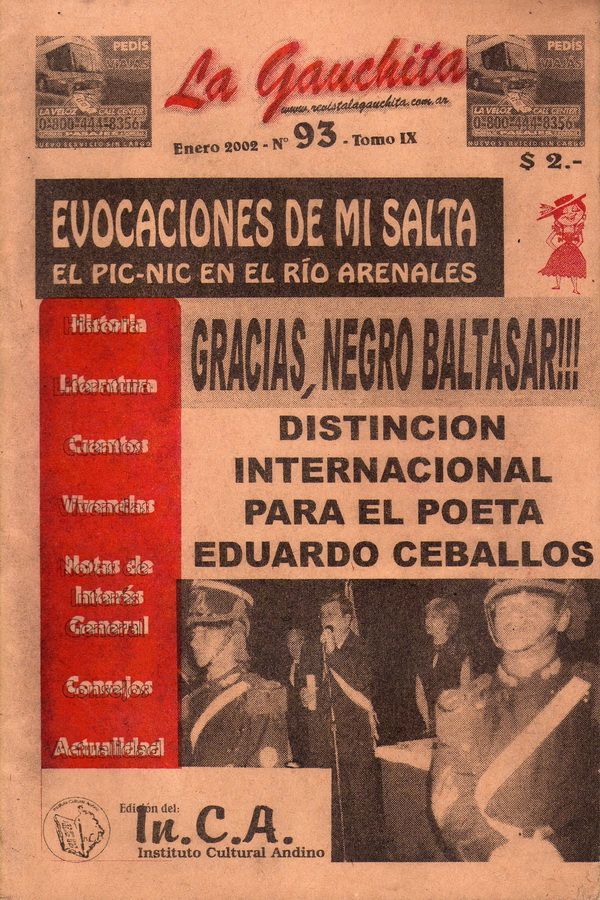 Portada de La Gauchita Nº93