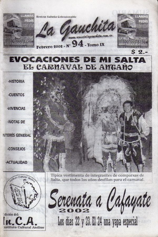 Portada de La Gauchita Nº94
